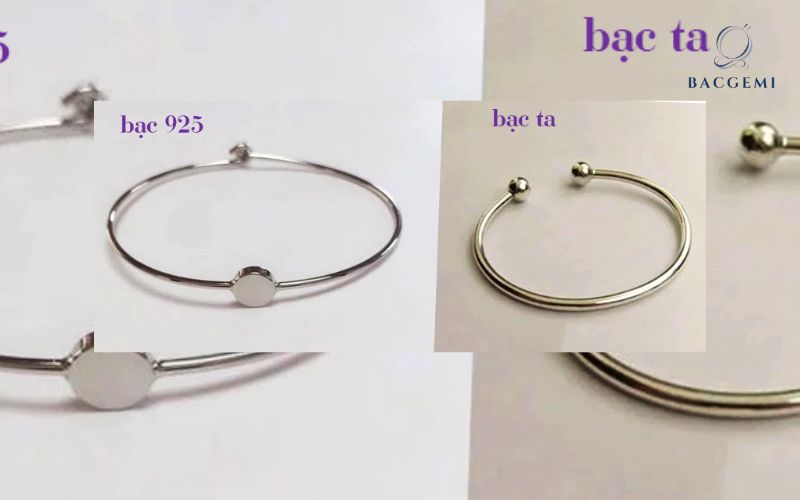 Nên dùng bạc ta hay bạc 925