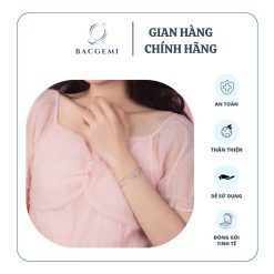 lắc tay bạc đính đá thạch anh hồng