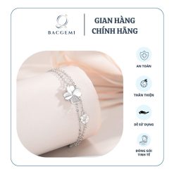 Lắc tay hình cỏ 4 lá